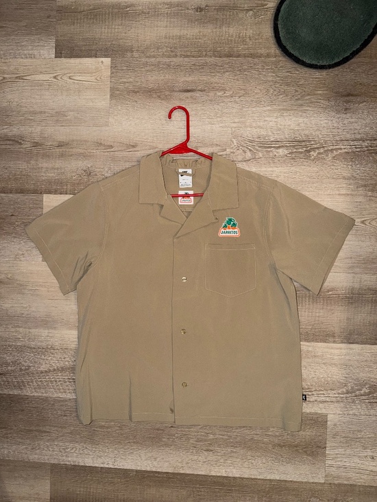 Nike SB x Jarritos Bowling Shirt - Khaki - Picture 1 of 5